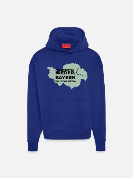 Basse-Bavière | FREYUNG-GRAFENAU - Sweat à capuche bio épais oversize fabriqué en UE - OFF WHITE