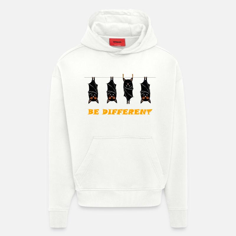 Anders sein - Hoodie- made by SPREAD  - OFF WHITE