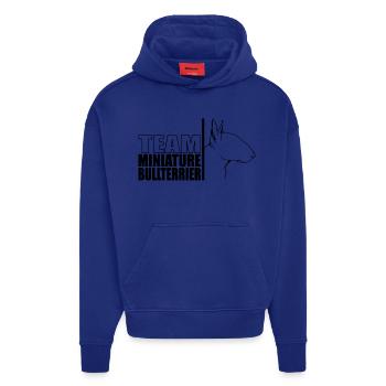 TEAM Miniature Bullterrier Hunde Hund Wilsigns - Hoodie- made by SPREAD  - OFF WHITE - Vorne
