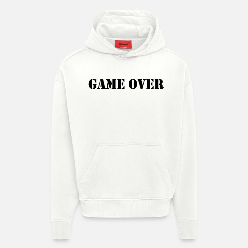 Game over - Hoodie- made by SPREAD - OFF WHITE