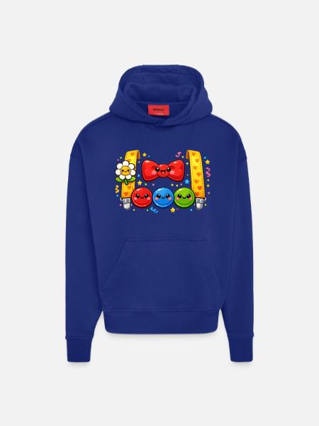 Clown Kostüm Karneval Fasching Geschenk - Hoodie- made by SPREAD - OFF WHITE