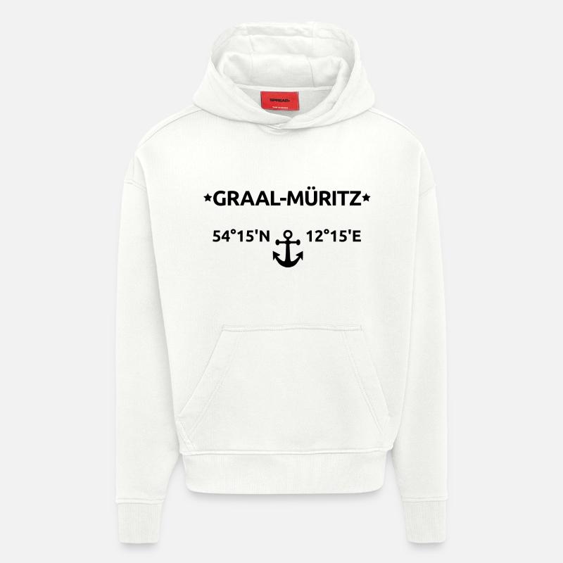 Graal Müritz Coordinates - Hoodie- made by SPREAD  - OFF WHITE