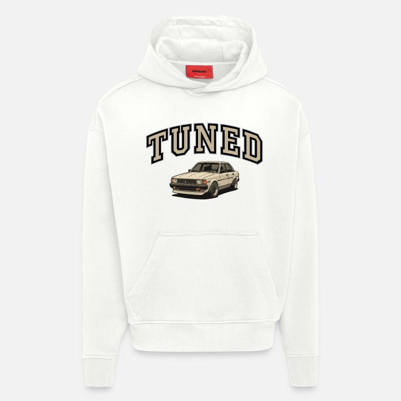 BEKANNT - Hoodie- made by SPREAD  - OFF WHITE