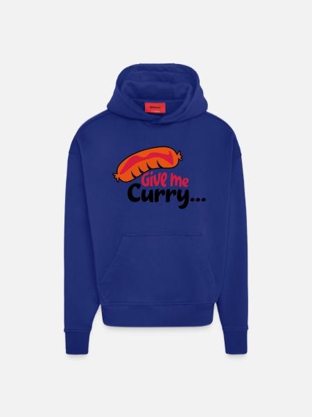 currywurst - Hoodie- made by SPREAD - OFF WHITE