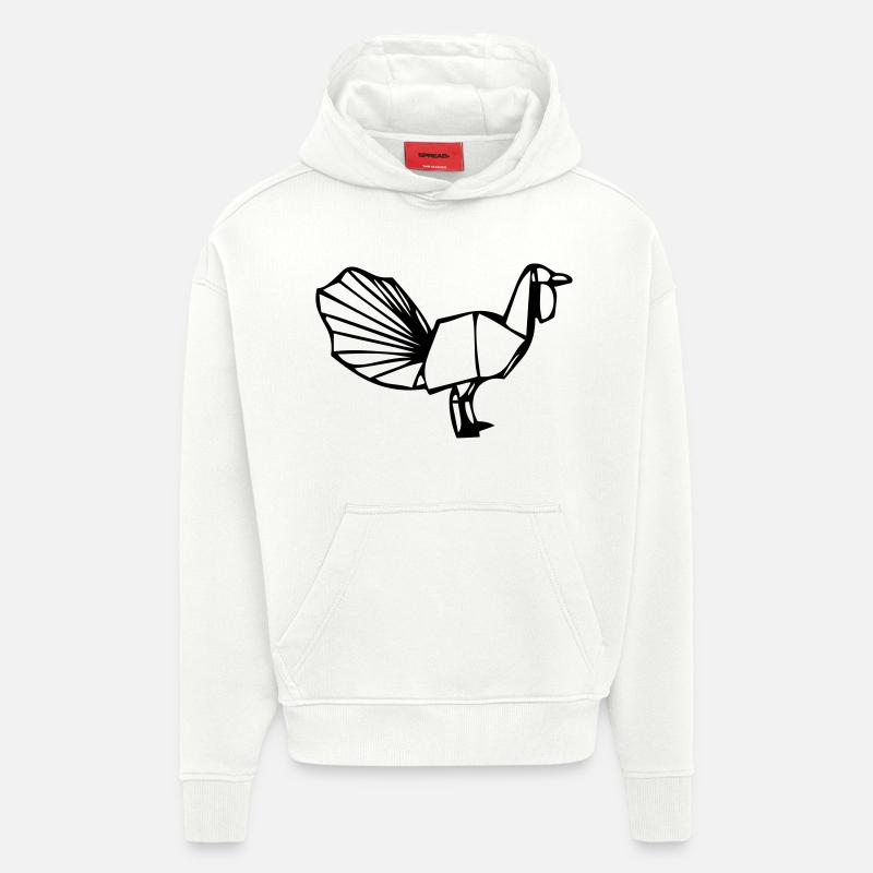 Truthahn - Hoodie- made by SPREAD  - OFF WHITE