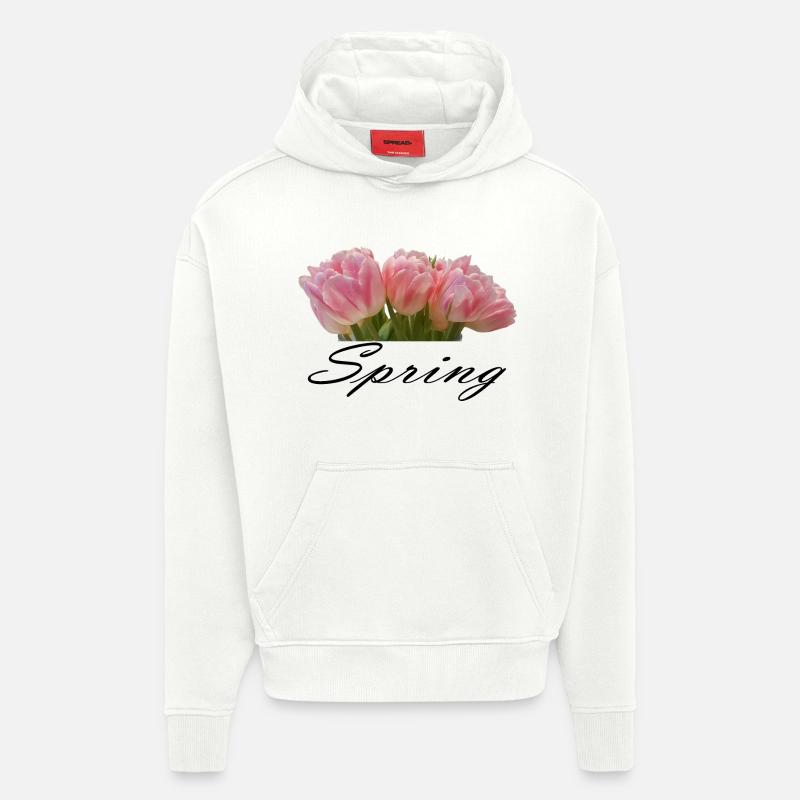 Frühlingsboten - Hoodie- made by SPREAD  - OFF WHITE