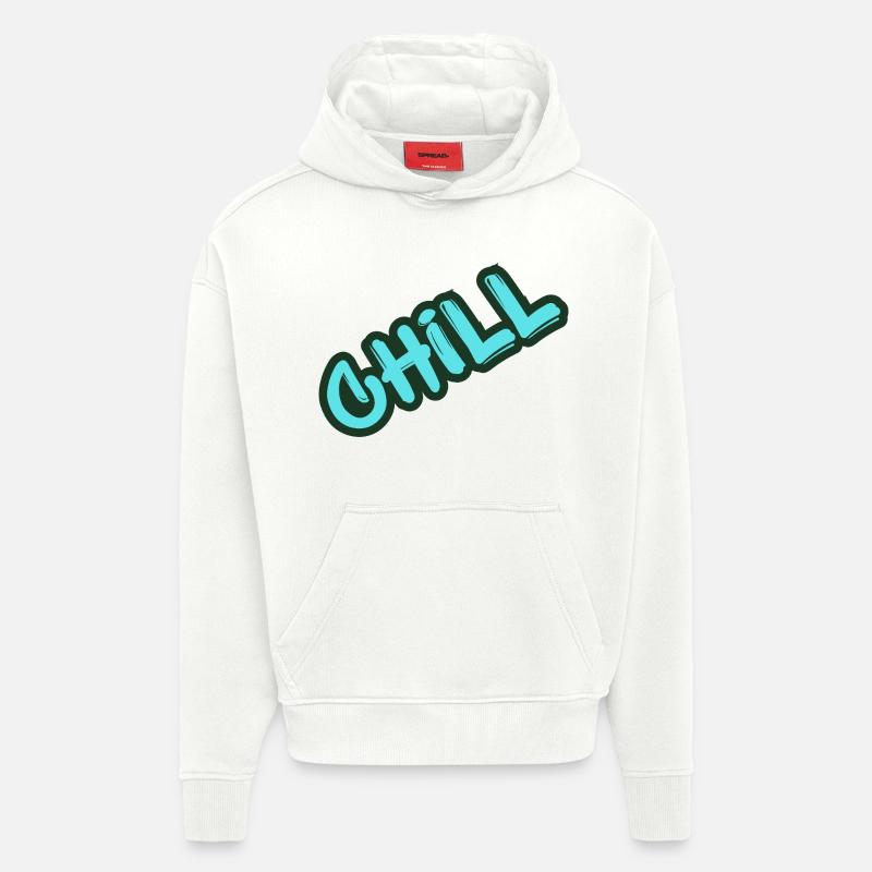 Chill Neon Graffiti - Hoodie- made by SPREAD - OFF WHITE
