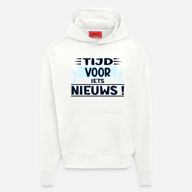 New start - Hoodie- made by SPREAD - OFF WHITE