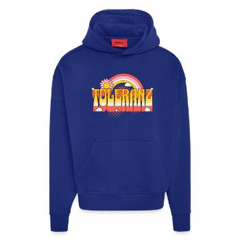 Toleranz Vielfalt Respekt Akzeptanz Liebe LGBTQ - Hoodie- made by SPREAD  - OFF WHITE - Vorne