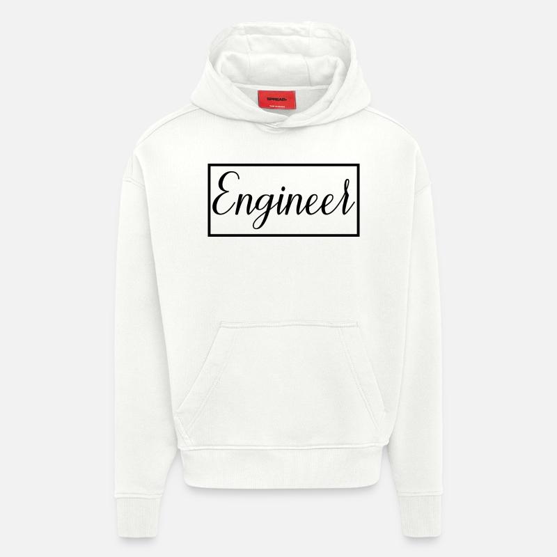 Engineer Proud Graduated Engineering Student - Hoodie- made by SPREAD  - OFF WHITE