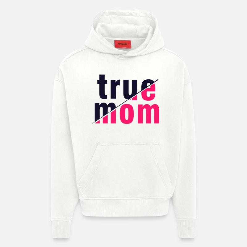 Wahre Mama Mutter Liebe Authentizitätskunst - Hoodie- made by SPREAD - OFF WHITE