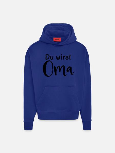 Du wirst Oma - Hoodie- made by SPREAD - OFF WHITE