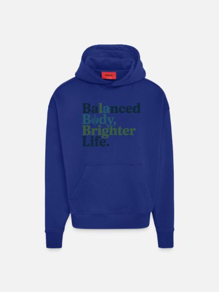 Osteopath Balanced Body Brighter Life Professional - Hoodie- made by SPREAD  - OFF WHITE