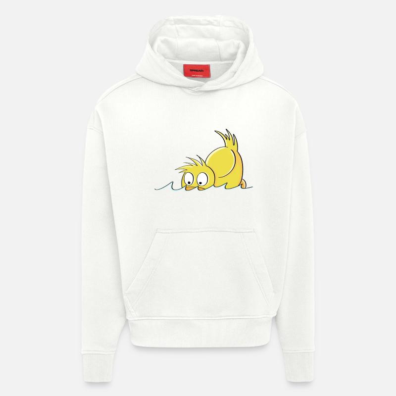 Duck Duck - Duck comic - Hoodie- made by SPREAD  - OFF WHITE