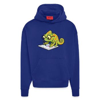 Chamäleon Digitaler Künstler Grafiktablet Masc - Hoodie- made by SPREAD  - OFF WHITE - Vorne