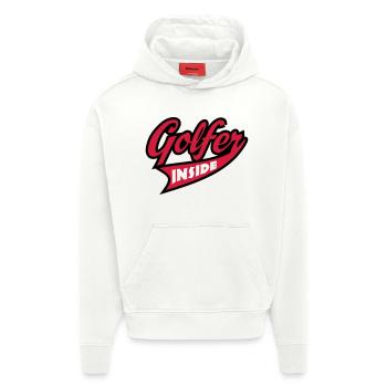 Golf - Hoodie- made by SPREAD  - OFF WHITE - Vorne
