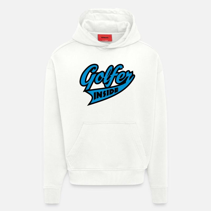 Golf - Hoodie- made by SPREAD - OFF WHITE
