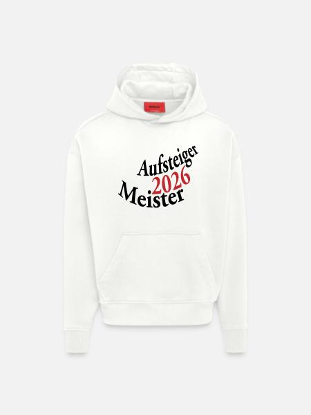 Meister und Aufsteiger 2026 - Hoodie- made by SPREAD  - OFF WHITE