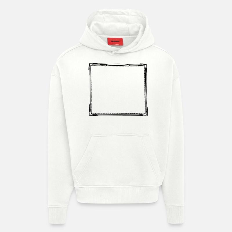 2577109 Rahmen - Hoodie- made by SPREAD  - OFF WHITE