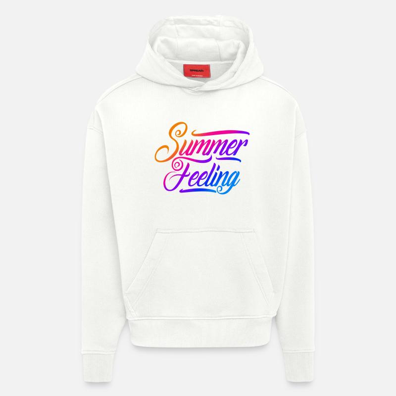 Summer feeling - Hoodie- made by SPREAD  - OFF WHITE