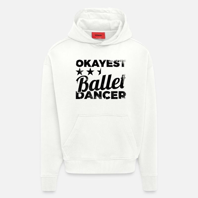 Average ballet dancer - Hoodie- made by SPREAD  - OFF WHITE