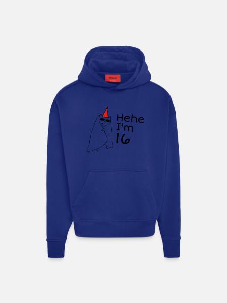 16 Years Anniversary - 16th Anniversary Gift - Hoodie- made by SPREAD - OFF WHITE