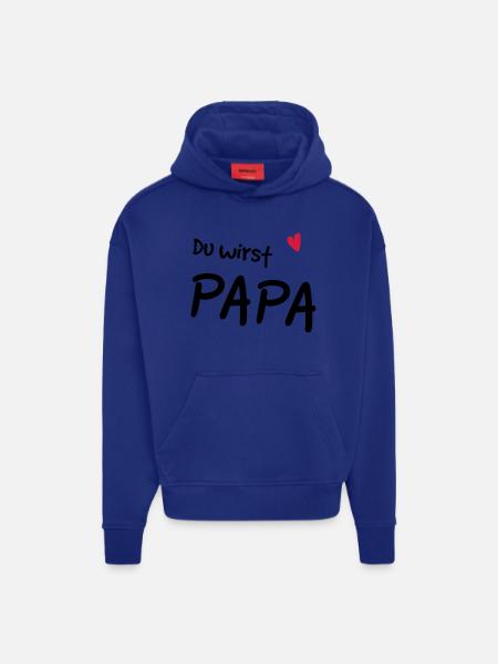 Du wirst Papa - Hoodie- made by SPREAD  - OFF WHITE