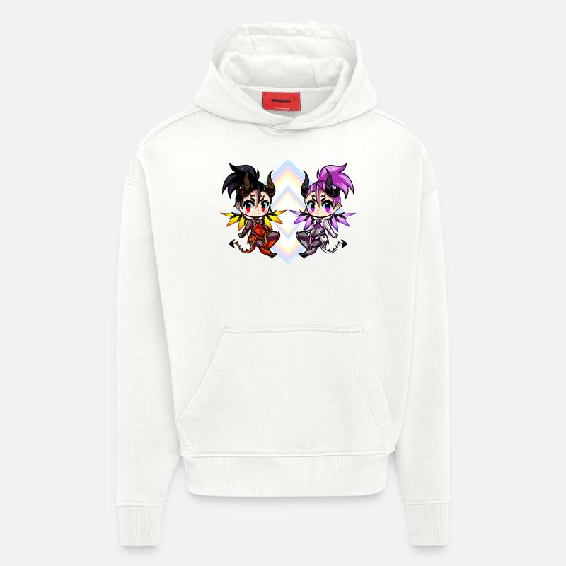 Barmherzigkeit - Hoodie- made by SPREAD  - OFF WHITE