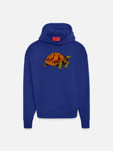 turtle - Hoodie- made by SPREAD  - OFF WHITE