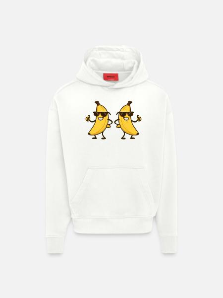 Babane Comic Cool 2 - Hoodie- made by SPREAD - OFF WHITE