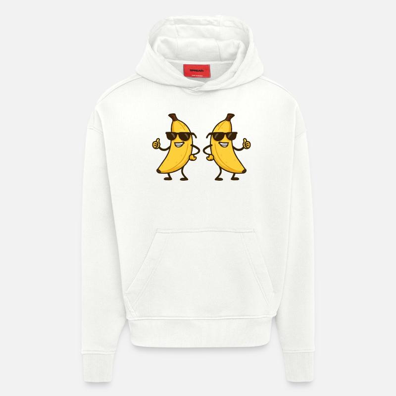 babane comic cool 2 - Hoodie- made by SPREAD  - OFF WHITE