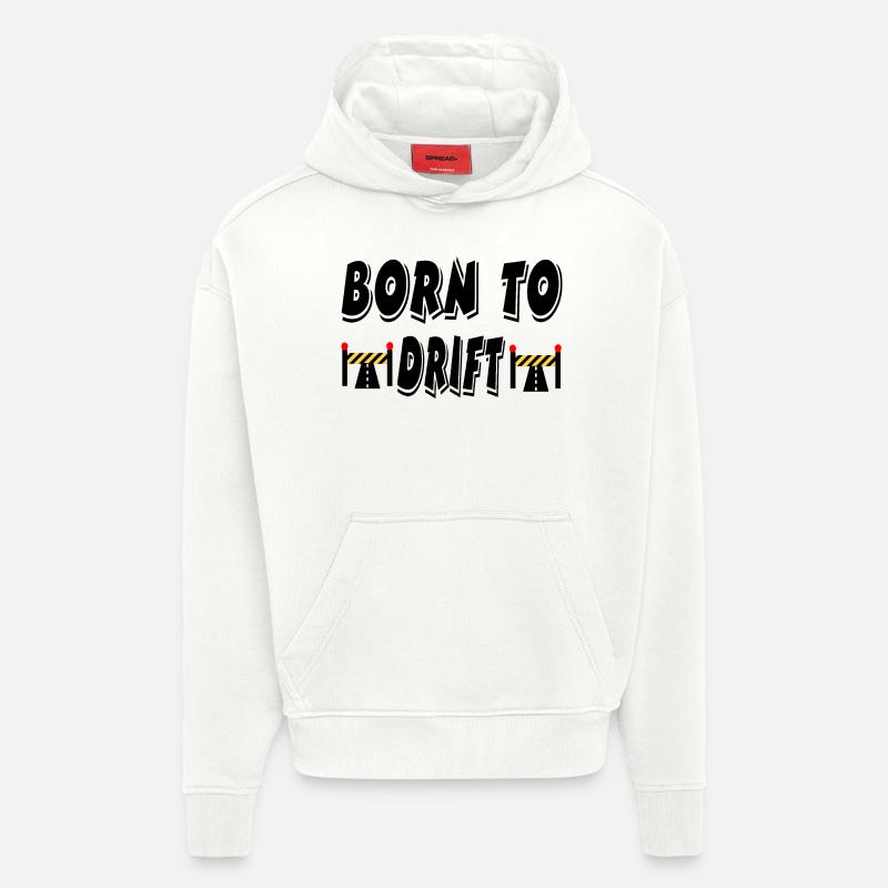 Auto - Hoodie- made by SPREAD  - OFF WHITE