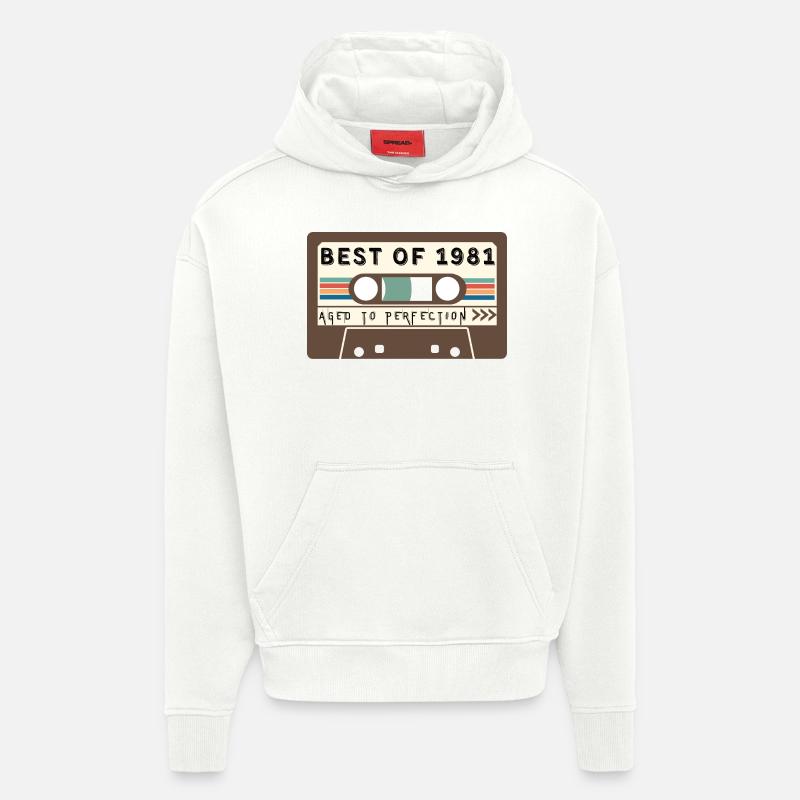 Das Beste von 1981 - Hoodie- made by SPREAD  - OFF WHITE