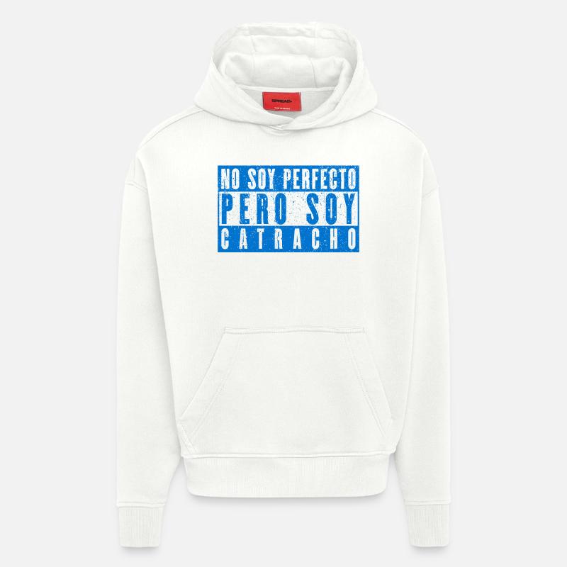Le sentiment d’appartenance au Honduras - Sweat à capuche bio épais oversize fabriqué en UE - OFF WHITE