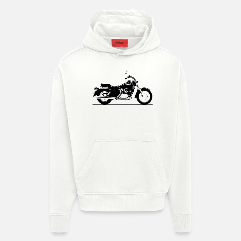 Chopper - Hoodie- made by SPREAD - OFF WHITE