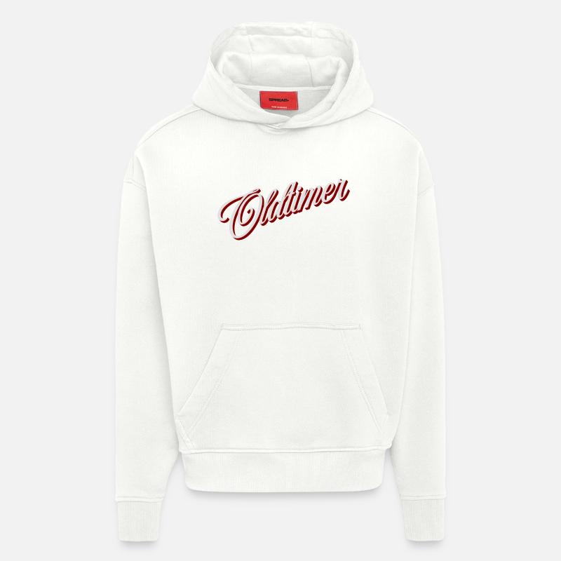 Oldtimer - Hoodie- made by SPREAD  - OFF WHITE