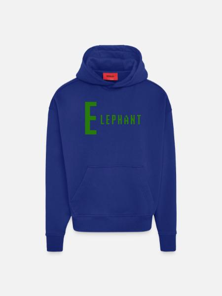 Elephant - Hoodie- made by SPREAD - OFF WHITE