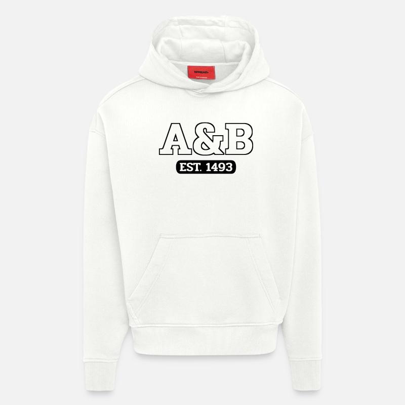 Antigua-et-Barbuda - St John’s - Antilles - Sweat à capuche bio épais oversize fabriqué en UE - OFF WHITE