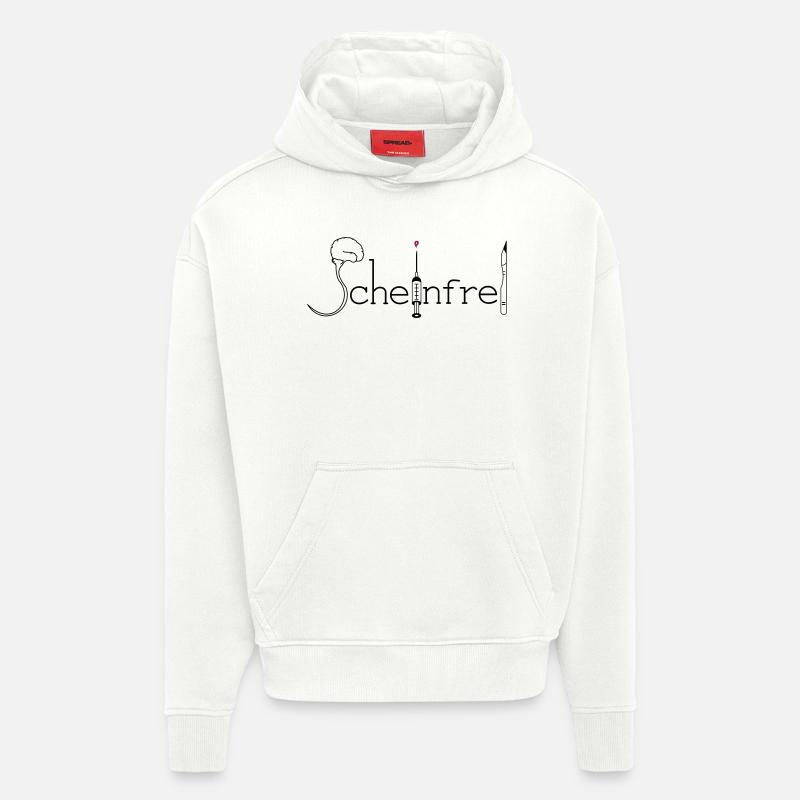 Scheinfrei - Hoodie- made by SPREAD  - OFF WHITE