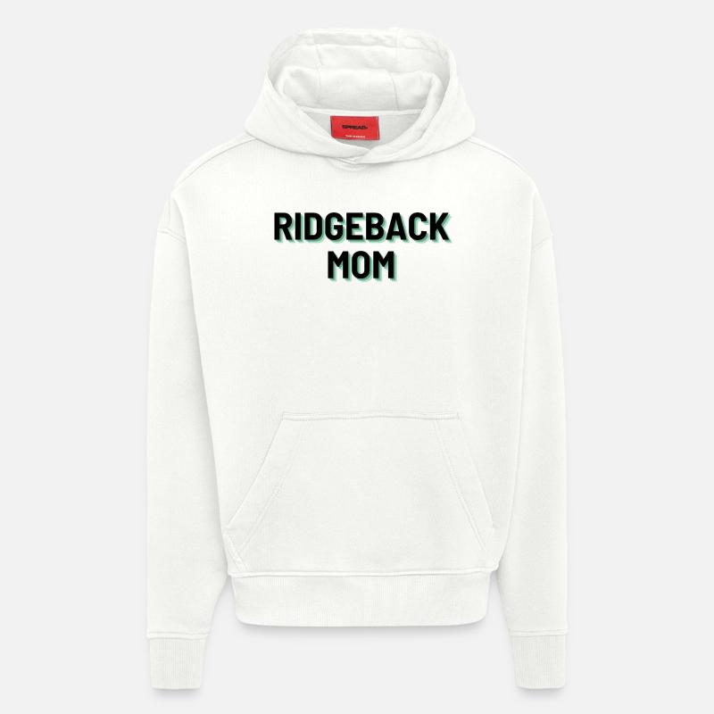 Ridgeback Mom - Hoodie- made by SPREAD  - OFF WHITE