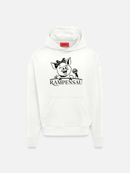 Ramp pig - Hoodie- made by SPREAD - OFF WHITE