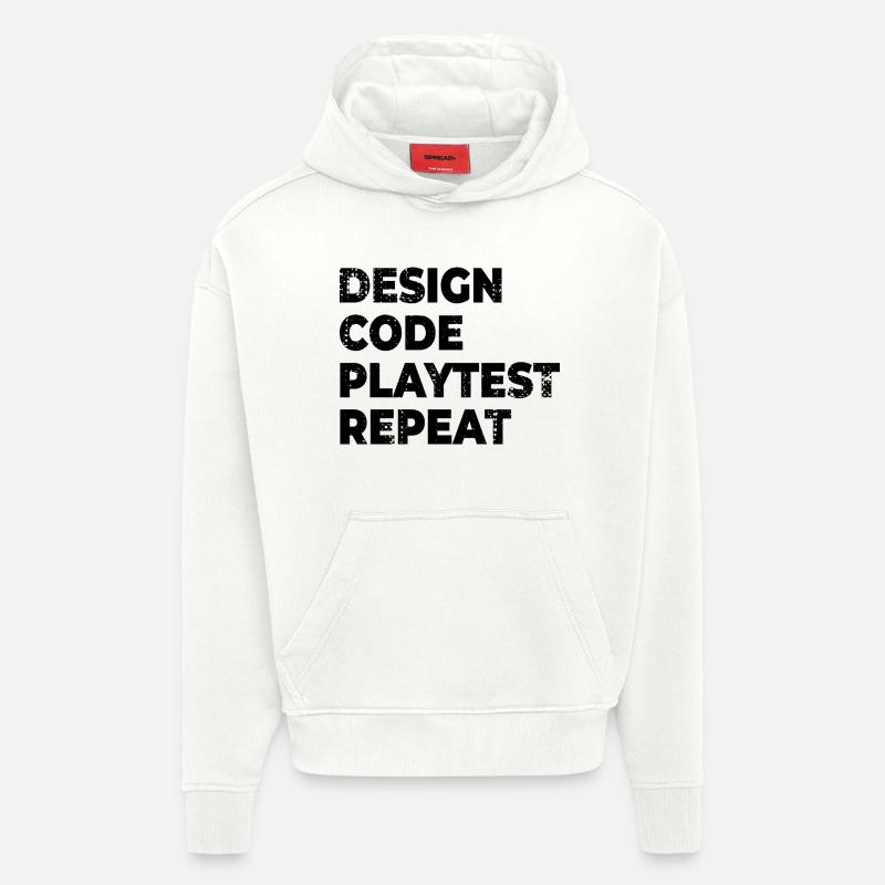 Design Code Playtest Review - Hoodie- made by SPREAD  - OFF WHITE