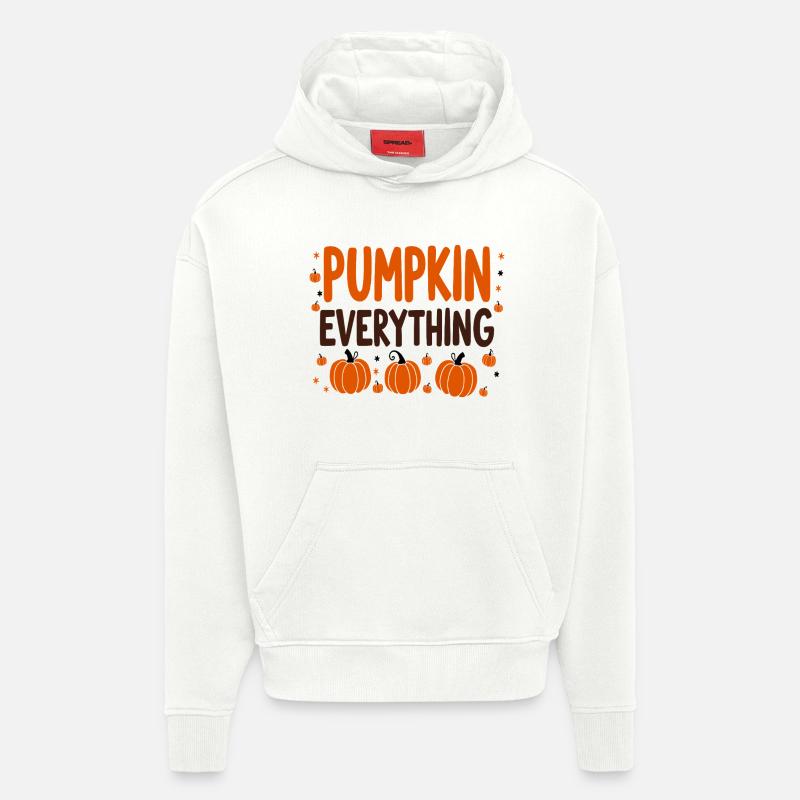 Pumpkin Everything Herbst Oktober - Hoodie- made by SPREAD  - OFF WHITE
