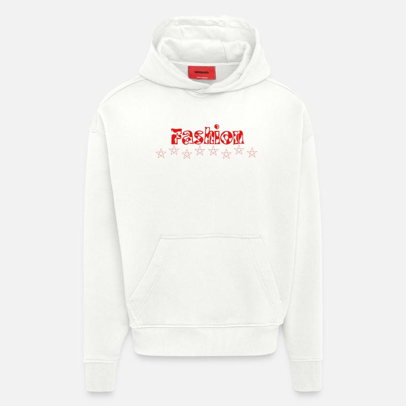 Mode - Sweat à capuche bio épais oversize fabriqué en UE - OFF WHITE