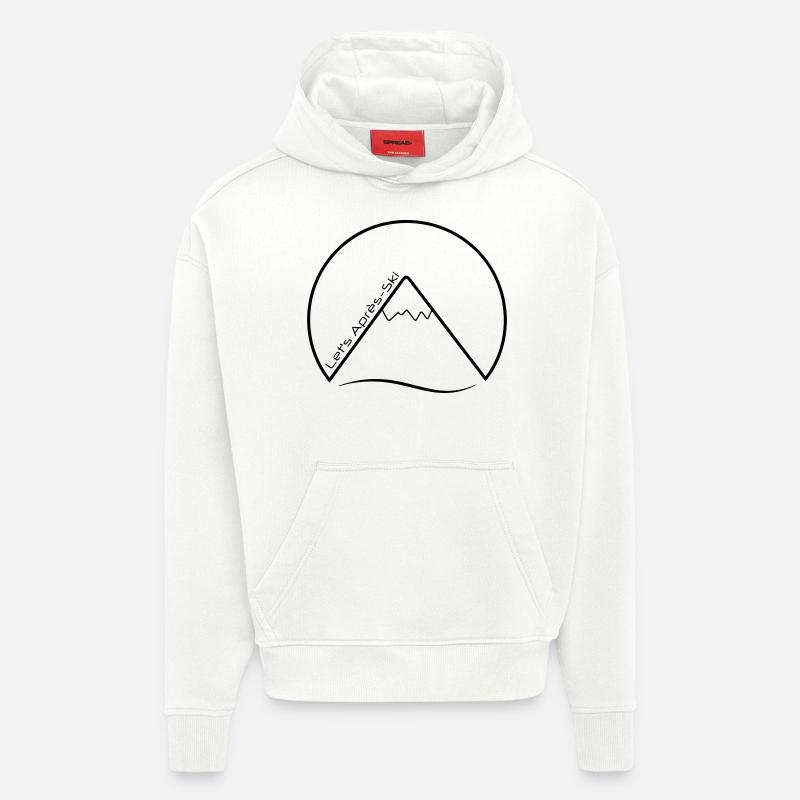 Après-Ski - Hoodie- made by SPREAD  - OFF WHITE