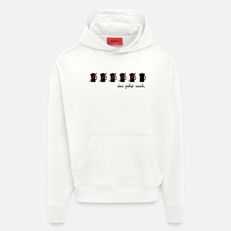 eins geht noch - Hoodie- made by SPREAD  - OFF WHITE