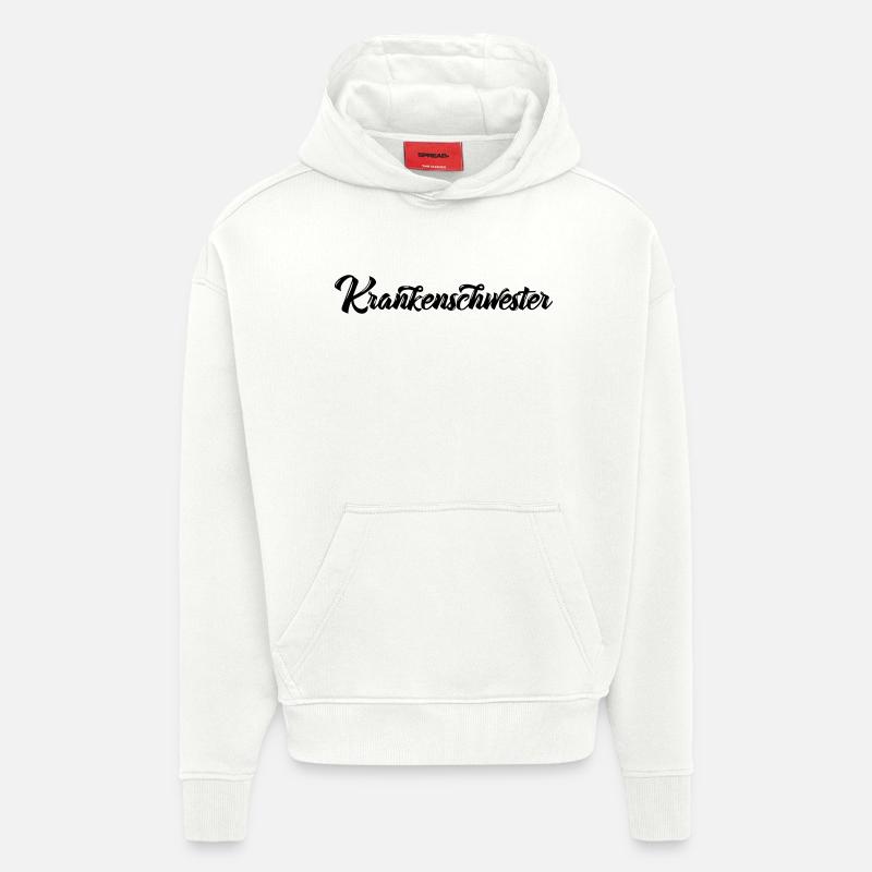 Krankenschwester - Hoodie- made by SPREAD  - OFF WHITE