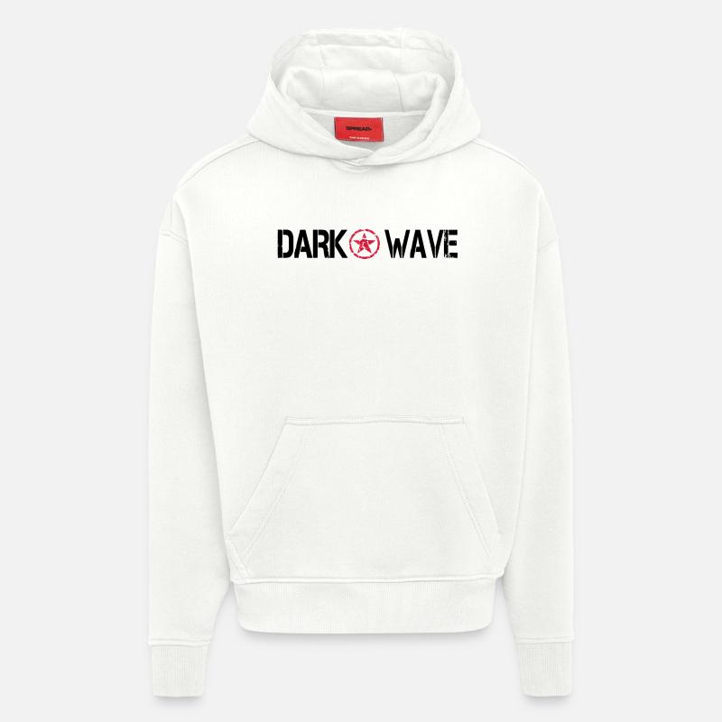 dark wave - Hoodie- made by SPREAD  - OFF WHITE