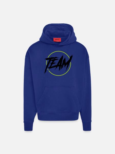 Team Circle - Hoodie- made by SPREAD - OFF WHITE
