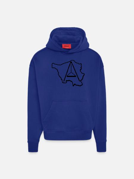 Saarland-Schwenker - Hoodie- made by SPREAD - OFF WHITE